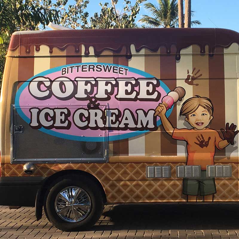 Bittersweet Coffee and Ice Cream Van Townsville