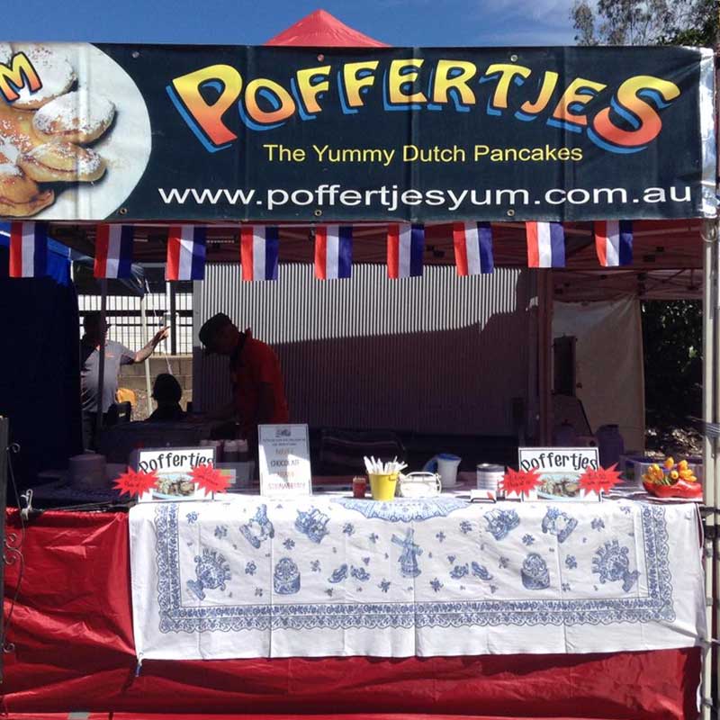 Dutch Poffertjes Pop Up Food Stall Toowoomba Qld