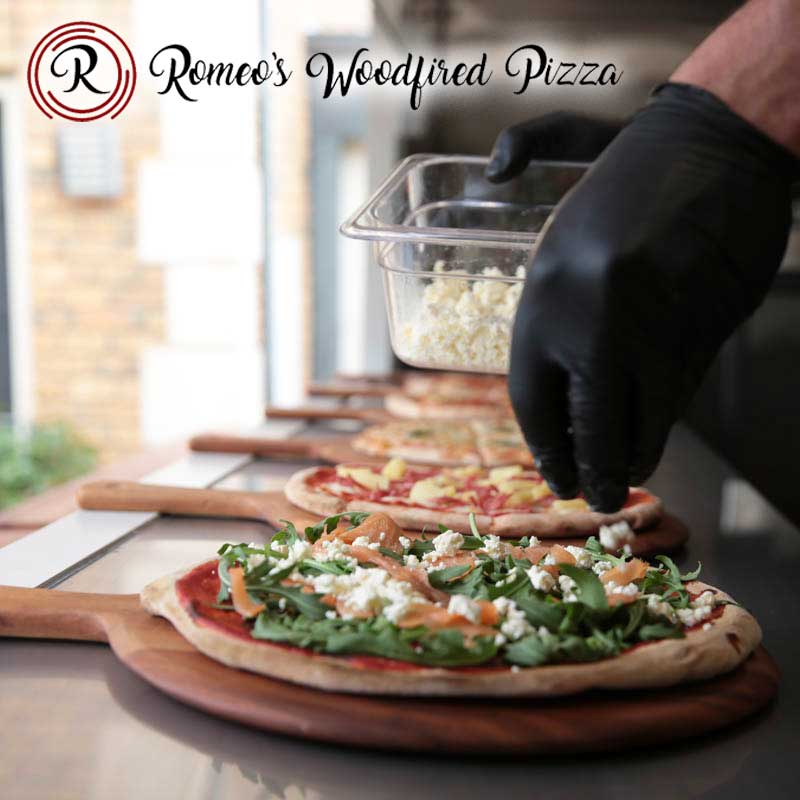 Romeo’s Woodfired Pizza Catering Melbourne Vic